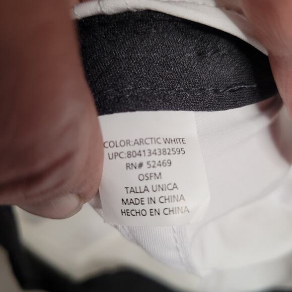 Time and Tru White Adjustable Baseball Hat - Women's - Picture 8 of 9